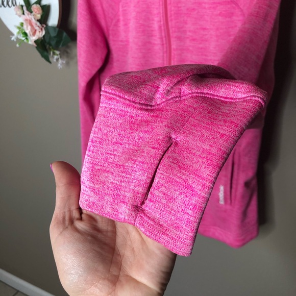 Reebok pink zip up sweater - Picture 3 of 5